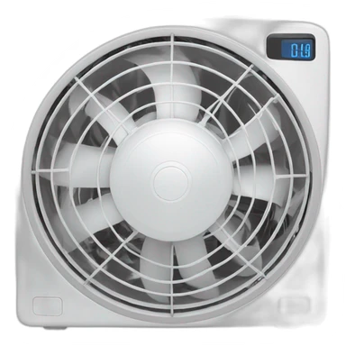 Ventilateur sticker