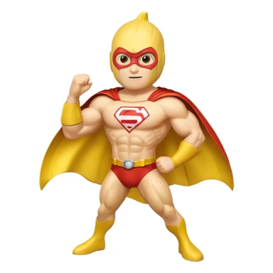 banana as superhuman sticker