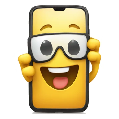 sunny smartphone happy sticker