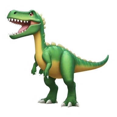 cute spinosaurus pokemon sticker