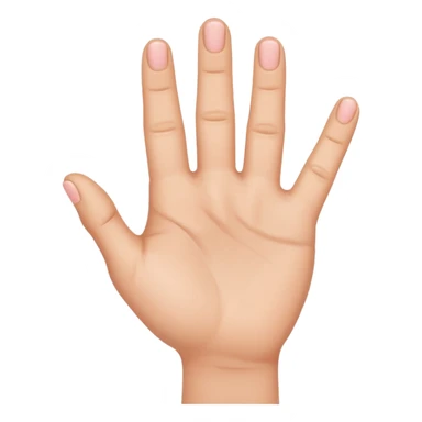 Flip verticle this emoji 🫰 sticker