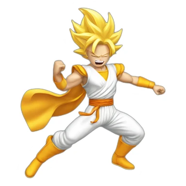 super saiya dancing sticker