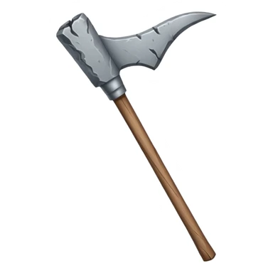 stone hoe, ancient, stick sticker