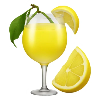 Lemon drop sticker