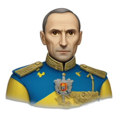 stepan bandera ukrainian sticker