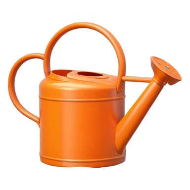 orange Watering Can sticker