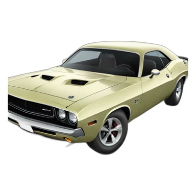 Dodge challenger 1969 sticker