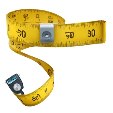 measuring tape sticker