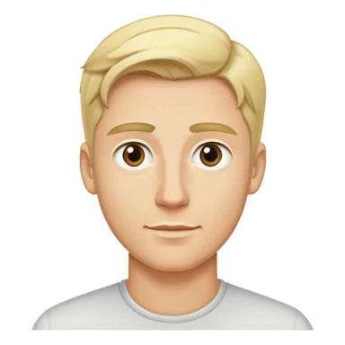 Gay man, tall, blonde, handsome sticker