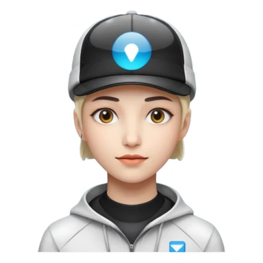 casquette data sticker