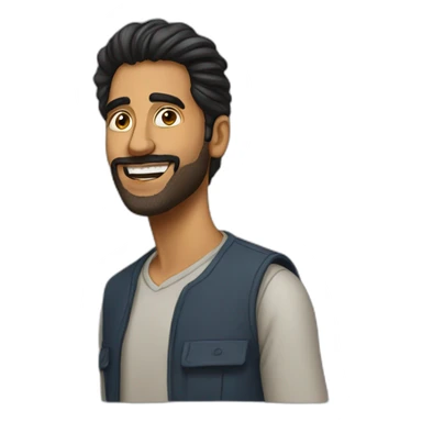 Zany malik sticker