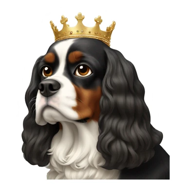 King Charles III with Crown sticker