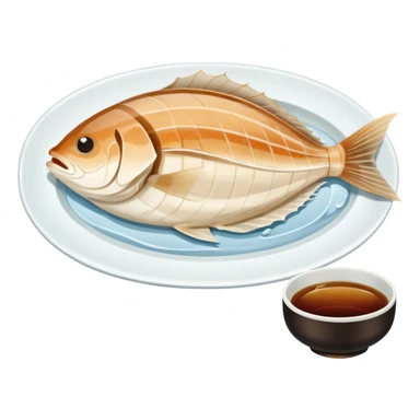 flatfish sashimi sticker