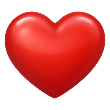 coeur rouge sticker