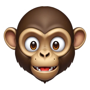 Evil killer monkey  sticker