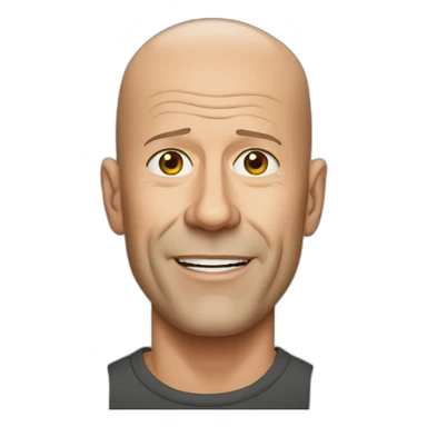 Bruce Willis sticker
