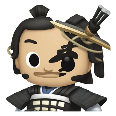 legendary Shogun Samurai sticker