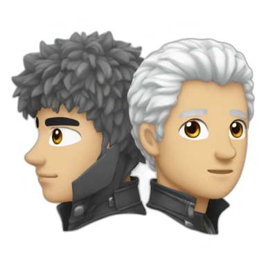 Griffith and berserk sticker