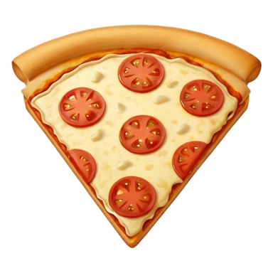 square pizza sticker