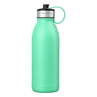  Mint green sport water bottle sticker
