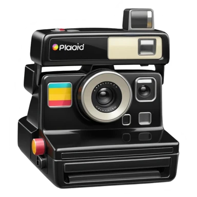 polaroid camera sticker