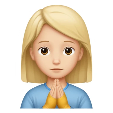 Kid saying i Pray for you mom sticker