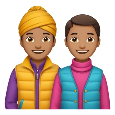 make garama and mudungdung
 sticker