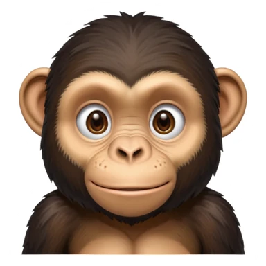 chimpanzee sticker