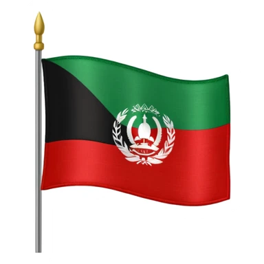 Afghanistan flag sticker