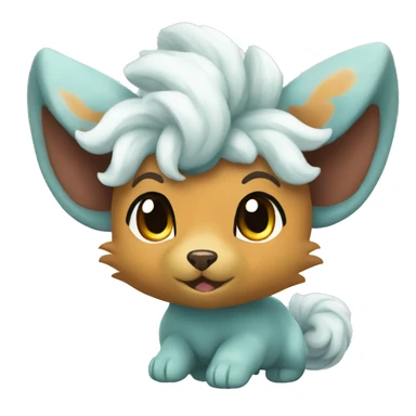 Alolan vulpix sticker