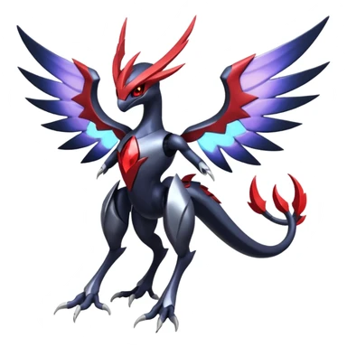 Yveltal-Bisharp-Darkrai-Genesect-Lunala-Vikavolt-fusion sticker