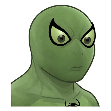 Hello kitty Spiderman  sticker