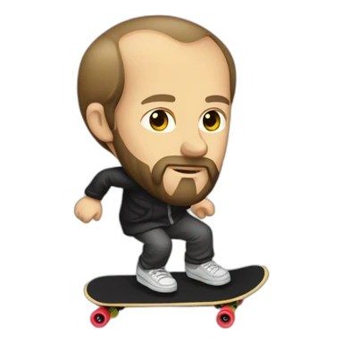 fyodor dostoevsky skateboarding sticker