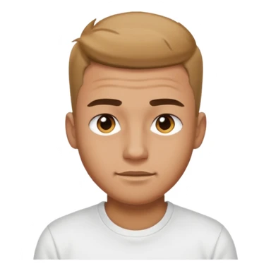 Man with short fade sticker