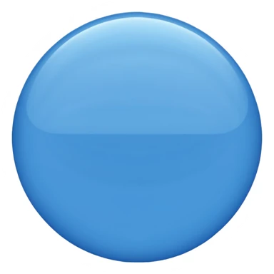 Centang biru bulat sticker