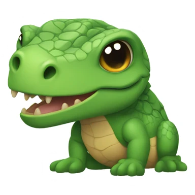 cute reptile sticker