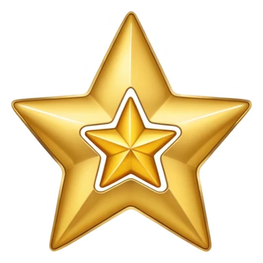 4.5 stars with the 5th star half of it filled sticker