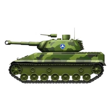 Nato tank sticker