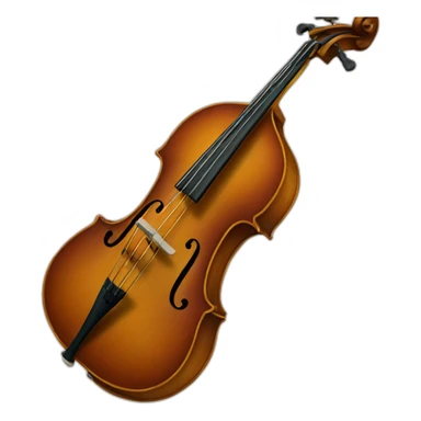 Double bass sticker
