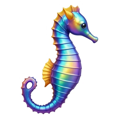Un caballito de mar sticker