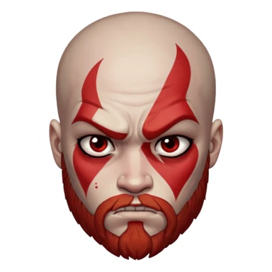 Young kratos sticker