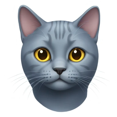 British blue cat  sticker