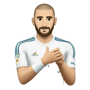 hand benzema sticker