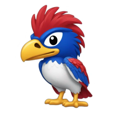 disney jayhawk mascot sticker