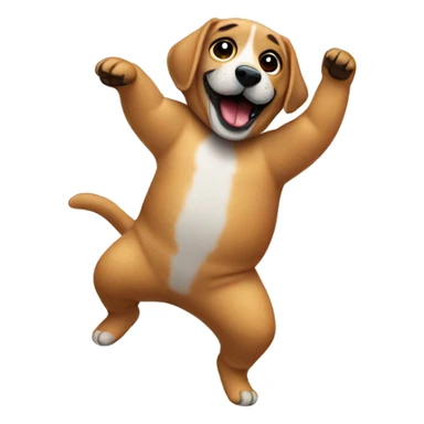 Perrritos bailando sticker