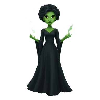 Elphaba wicked movie sticker