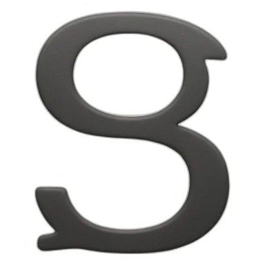 b letter sticker