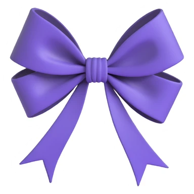 Black gothic bow effect sticker