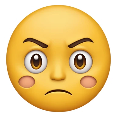 annoyed emoji sticker