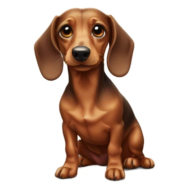 Dachshund sticker